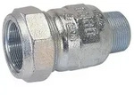 Gebo Original Temperguss-Klemmverbinder 150 Typ A, 1 1/2", Grau, f&uuml;r Stahlrohr