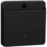 Merten Abdeckplatte System M Hotelcard MEG3854-0403, 73x74x31mm, Thermoplast, Schwarz