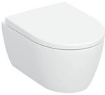Geberit iCon Set Wand-WC Tiefsp&uuml;ler verk. Ausladung, geschlossenes Keramikdesign,