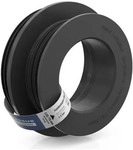Crassus Kombiadapter CKA 123-130/110/75, 123-130mm auf 110/75mm, bis 0,5 bar, TPE,