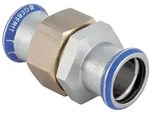 Geberit Mapress Edelstahl Verschraubung, DN 50, 54mm, 2 3/8", 11,3cm, Edelstahl 35326