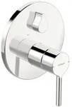 Hansa Vantis Einhebelmischer Fertigmontageset f&uuml;r Wanne/Brause 8260 Rosette rund