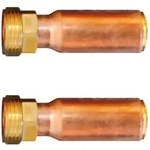 Vaillant Anschlussstutzen G 1" AG auf Kupferrohr 28mm, 2 St&uuml;ck 0010039178