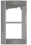 Legrand BTicino Abdeckrahmen mit Modultr&auml;ger SFERA, 2 Module, Aufputz,...