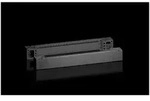 Rittal Sockel-Eckst&uuml;ck VX 8660003, H:100mm B:800mm, Stahlblech, Schwarz 8660003