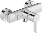 Duravit D-Neo Einhebel-Brausemischer Aufputz, Chrom, 18,5l/min, S-Anschl&uuml;sse, 1/2",