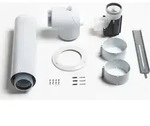 Vaillant Basis-Anschlussset Luft-/Abgasf&uuml;hrung PP, 80/125mm, 303250 303250