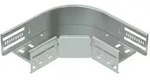 OBO Bettermann Bogen 90 Grad RB 90 610 FS, 60x100mm, Stahl, Zink 6036560