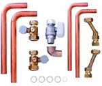 Vaillant VCW-Installationsset Auf-/Unterputz, Rohre k&uuml;rzbar 0020201895