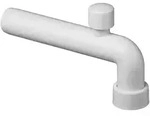 Viega Baugruppe Abgangsbogen 7985.01-881, 40x220mm, Kunststoff, Wei&szlig; 118426