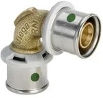 Viega Sanfix Bogen 90 Grad mit SC-Contur P 2116, d. 40mm, Rotguss 566234