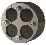 Hauff-Technik Ringraumdichtung HRD 100 SG, 4 Kabel 8-30mm, Edelstahl A2/EPDM