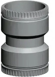 Wolf Verbindungsst&uuml;ck DN 83 Kupplung f&uuml;r 2 flexible Rohre 2651576