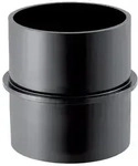 Geberit Bundb&uuml;chse PE, DN 100, 110mm, PE-HD, Schwarz, 367772161 367772161