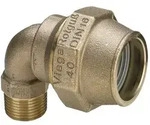 Viega Maxiplex &Uuml;bergangsverschraubung 90 Grad 9021, d. 20mm x R 1/2", Rotguss...