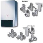 Wolf Heizwerttherme Paket CGU-2-10 Erdgas E, mit Raummodul RM-2, Anschluss-Set