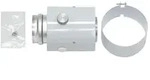 Vaillant Zwischenst&uuml;ck mit Pr&uuml;f&ouml;ffnung f&uuml;r Luft-Abgasf&uuml;hrung ALU, 60/100mm