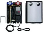 Vaillant Pumpengruppe mit 3-Wege-Mischer Rp 3/4", Vor-/R&uuml;cklauf Rp 1", Kvs 6,3