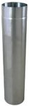 Bertrams Abgasrohr aus Aluminium DN 130 L&auml;nge 500mm gefalzt 14RL500-130