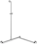 HEWI Duschhandlauf mit verschiebbarer Brausehalterstange Stystem 900 D 25/30,
