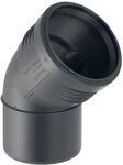 Geberit Silent-PP Bogen 45 Grad, Au&szlig;endurchmesser 125mm 390622141
