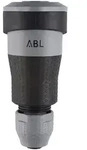 ABL Schutzkontakt-Kupplung Professional 1590, 250V 16A IP54, Kunststoff, Grau