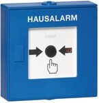 hager BEKA Funk-Druckknopfmelder, Hausalarm, blau, f&uuml;r Gefahrenmeldesysteme...