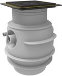 Jung Pumpen Unterflurbeh&auml;lter Baufix 100 mit Bodenablauf, ohne Pumpe JP47214