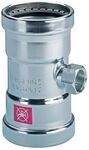 Viega Prestabo XL T-St&uuml;ck mit SC-Contur 1117.2XL, 88,9mm x Rp 3/4"x88,9mm, Stahl