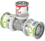 Uponor S-Press Plus T-St&uuml;ck reduziert 32x25x32mm 1070583