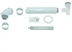 Vaillant Luft-/Abgasf&uuml;hrung Paket 1.53 im Schacht, DN 80 starr, Anschluss d.