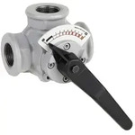 Resideo 3-Wege-Muffenmischer DR GG 20, PN 6, abgewinkelt DN 25, Grau DR25MA