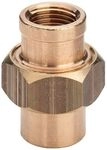 Viega Rohrverschraubung 3340 konischdichtend, Rp 1/2 ", Rotguss 446932