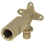 Tece flex Wandscheibe lang Dimension 16mm x Rp 1/2", Siliziumbronze 708614