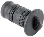 Geberit Mepla Rohr-Endstopfen, DN 20, 26mm, 4,2cm, PVDF, Schwarz, 623000005...