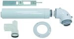 Vaillant Basis-Anschlussset konzentrisch Abgasleitung PP 60/100mm an DN 60 im