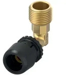 Tece logo-Ax Winkel&uuml;bergangsnippel Dimension 20mm x R 3/4", Siliziumbronze...