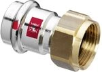 Viega Prestabo Anschlussverschraubung mit SC-Contur 1163, d. 42mm x G 2", Stahl