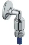 Grohe Original WAS Schlauchanschlussbogen DN 15, Wandmontage, Rohrbel&uuml;fter Bauform