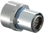 Uponor S-Press &Uuml;bergangsmuffe 40mm x Rp 1 1/2" FT 1046904