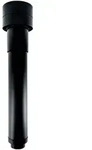 Wolf Dachdurchf&uuml;hrung DN 160 isoliert, L&auml;nge 1159mm f&uuml;r CWL Schwarz 2575802
