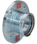 Viega Prestabo XL Flansch&uuml;bergang 1159.1XL, d. 76,1mm (DN 65), 4 Bohrungen, Stahl