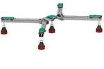 Mepa Brausewannenfu&szlig; BW-5 SF mit Anti-Dreh und Schallschutz-System ADS 150140