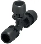 Tece logo-Ax T-St&uuml;ck Dimension 25x25x25mm, PPSU 8832925