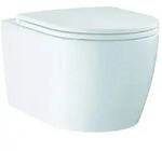 Grohe Bau Keramik Wand-Tiefsp&uuml;l-WC Set, sp&uuml;lrandlos, Soft Close, Quick...