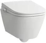 Laufen Dusch-Tiefsp&uuml;l-WC wandh&auml;ngend Cleanet Meda, sp&uuml;lrandlos, Silent Flush, mit
