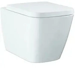 Grohe BauEdge Keramik Wand-Tiefsp&uuml;l-WC Set sp&uuml;lrandlos, 350x383x543mm, mit