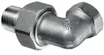 Schell Heizk&ouml;rperverschraubung, Eckform 10 bar, 1/2 ", Messing 141060099