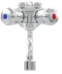 Stiebel Eltron Zweigriff-Wandarmatur MAW, 1/2" 157mm, f&uuml;r Mini-Durchlauferhitzer,