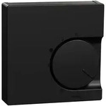 Merten Abdeckplatte System M, 74x74x21mm, Thermoplast, Schwarz MEG5762-0403